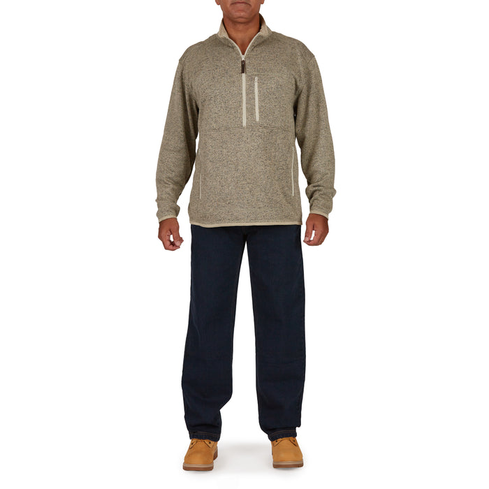1/4 ZIP SWEATHER FLEECE JKT