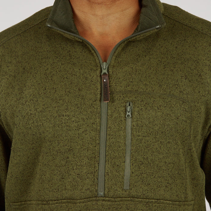 1/4 ZIP SWEATHER FLEECE JKT
