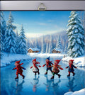 6" Ceramic Tile, Skating children