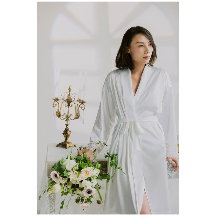 Abigail Bridal Robe | Silver Lining Lingerie