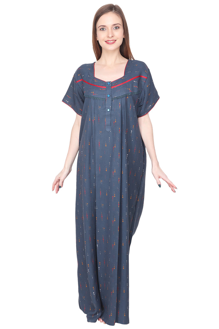 Adorable Lady's Night Gown/ Maxi