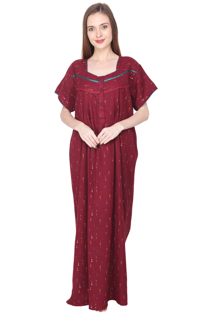 Adorable Lady's Night Gown/ Maxi