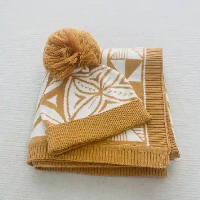 Alofa baby knit in NIU (organic)