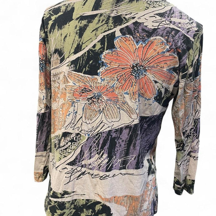 American version apparel floral print