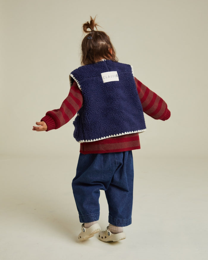 Amos Midnight Folk Gilet