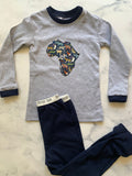 Animal Africa Long Pyjamas - Love Sam