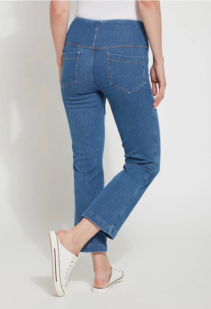 Ankle Denim Baby Bootcut (27" Inseam) - Mid Wash