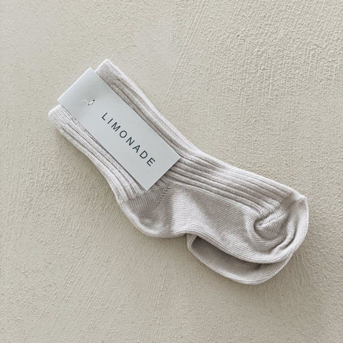 ANKLE SOCKS - light grey