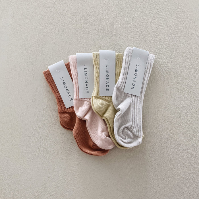 ANKLE SOCKS - light rose