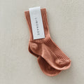 ANKLE SOCKS - terracotta