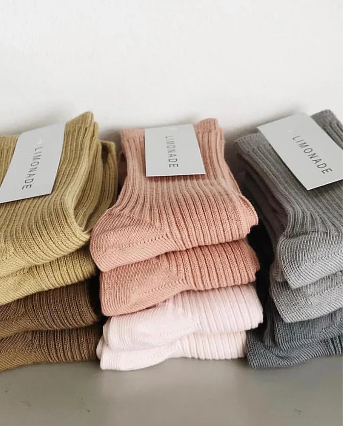 ANKLE SOCKS - terracotta