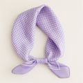 ANNA SCARF - VICHY LILAC