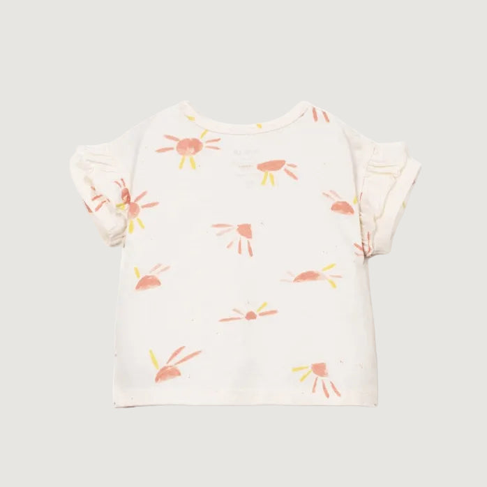 ANTI-UV PRINTED JERSEY T-SHIRT - BABY