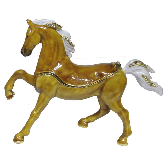 Arabian Horse Jeweled Trinket Box | CMG Gifts & Collectibles
