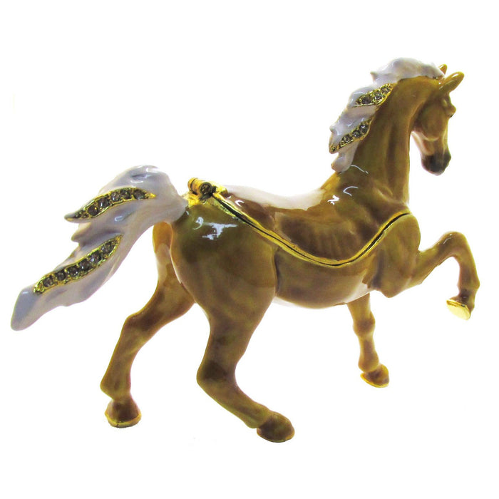 Arabian Horse Jeweled Trinket Box | CMG Gifts & Collectibles