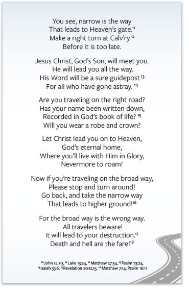 Are You On The Right Road?