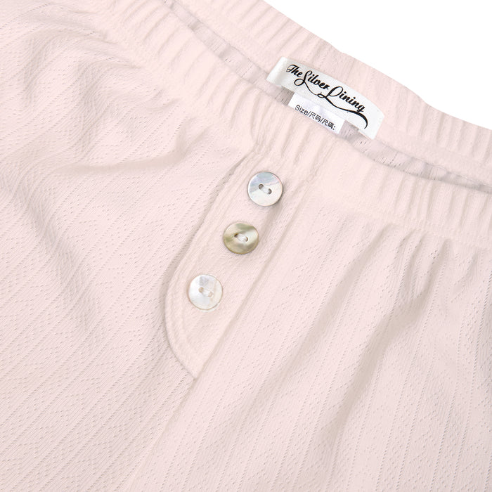 Aria Pointelle Pajama Set
