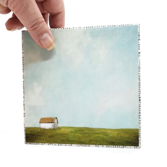 Art Block - White Barn by MKC Photography