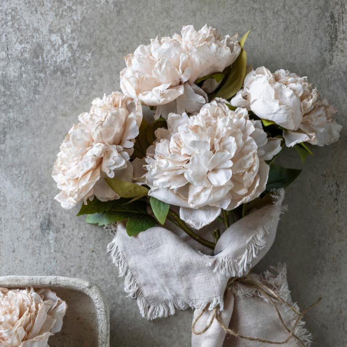 Artificial Evening Dew Peony | Abigail Ahern
