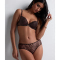 Aubade Crazy in Love Hipster Brief in Satin Brown - Romantiques