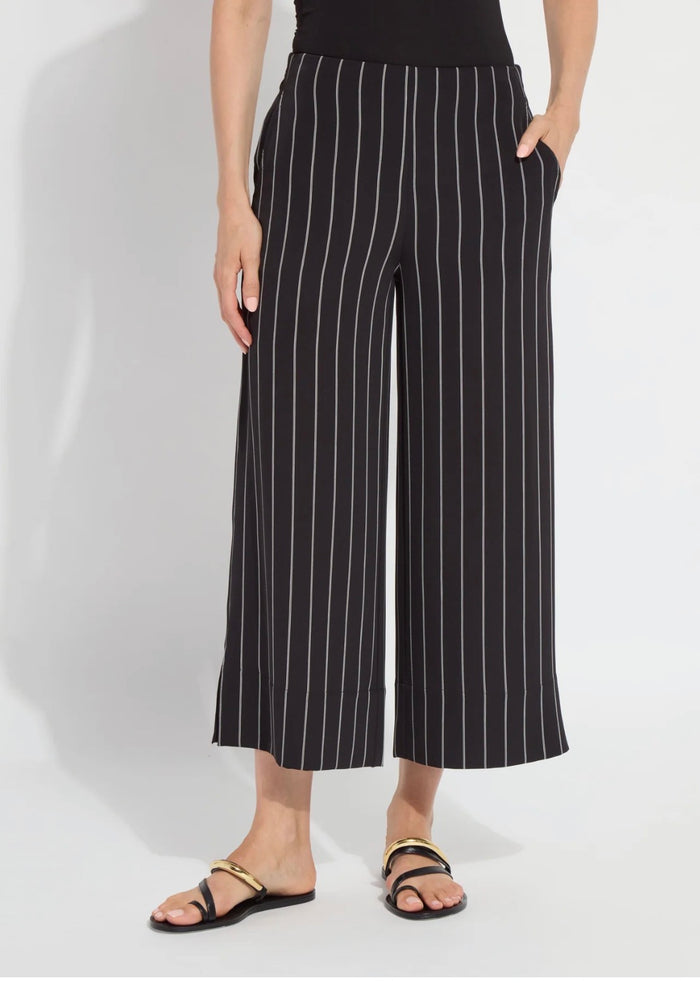Ava Cropped Palazzo (25" Inseam)