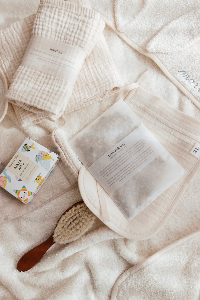 BABY BRUSH - perenhout & geitenhaar