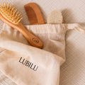 Baby Brush Set Shell / wood&goat hair