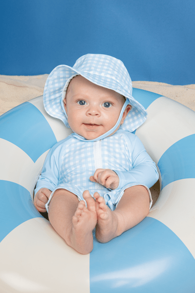 Baby Gingham Rashguard