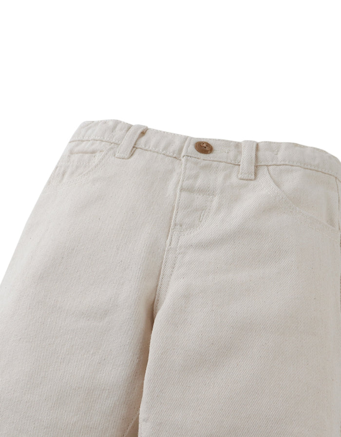 Baby Hank Cotton Seed Twill Relaxed Fit Pants