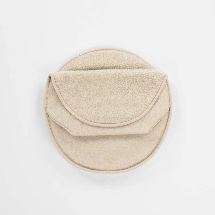 Baby voetenzak voor autostoel of maxi-cosi - Merinowol - BEIGE
