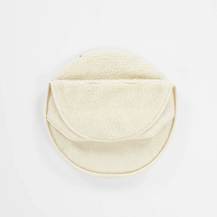 Baby voetenzak voor autostoel of maxi-cosi - Merinowol - Naturel