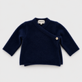 BABY WOOL TOP - INDIGO