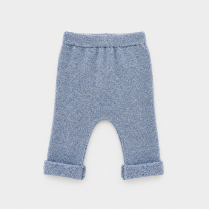 BABY WOOL TROUSERS - BLUE