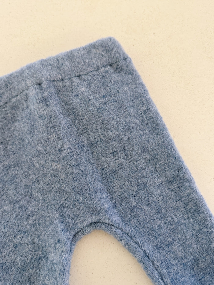 BABY WOOL TROUSERS - BLUE
