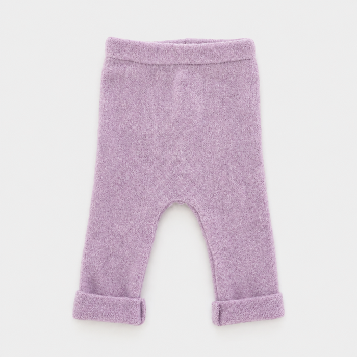 BABY WOOL TROUSERS - LILAC