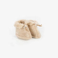 Babyslofjes 100% merinowol - Beige