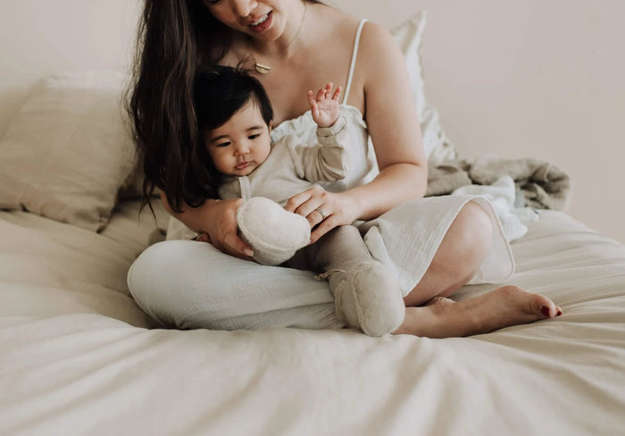 Babyslofjes 100% merinowol - Naturel
