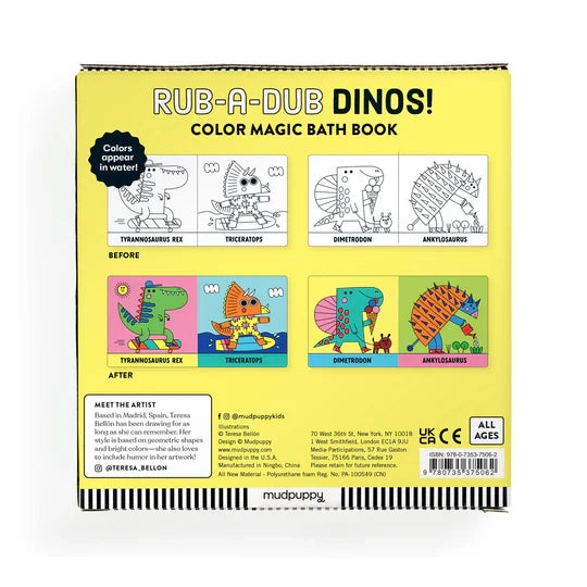 BADBOEK DINO'S - Color Magic
