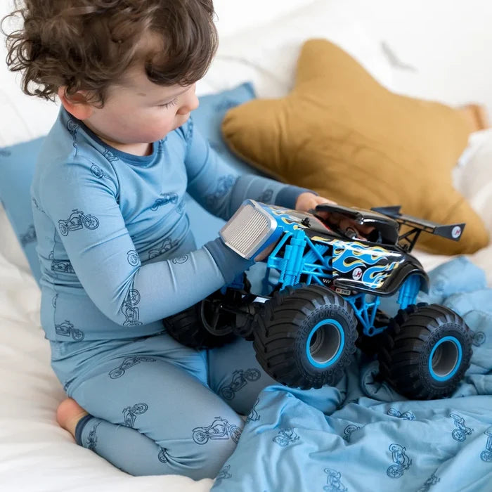 Bamboo 2 Piece Set- Motorcycles