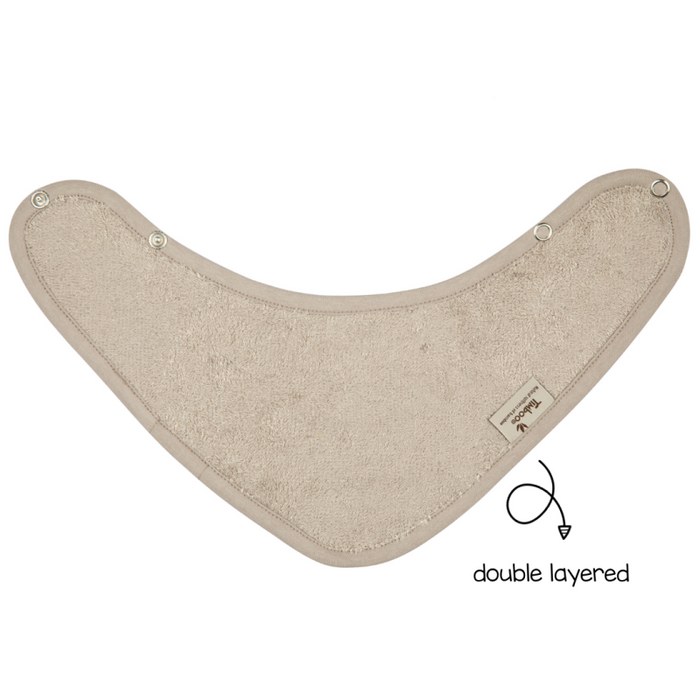 BANDANA - double layered - Feather Grey