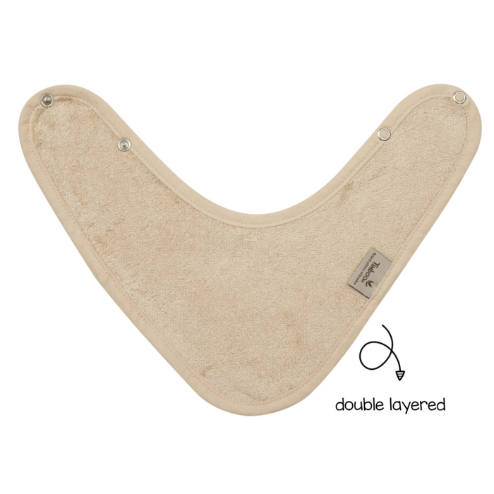 BANDANA - double layered - Frosted Almond