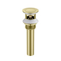 Bathroom Sink Pop Up Drain Stopper Small Cover with Overflow - PW-100