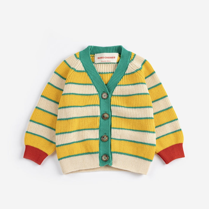 BC Striped cardigan - baby
