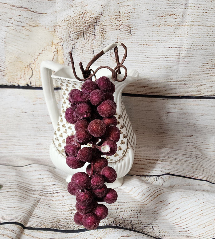 Beaded Grapes 6 pieces
