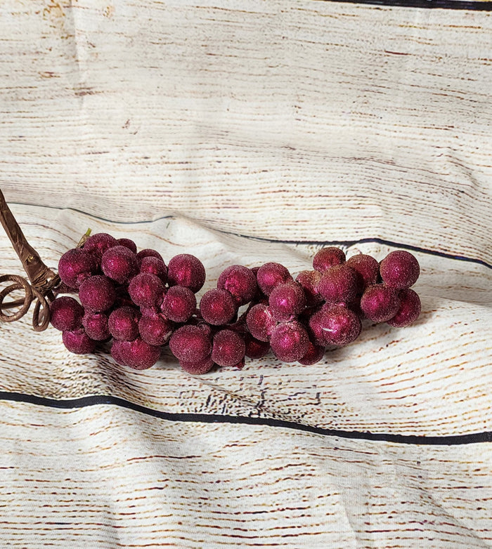 Beaded Grapes 6 pieces