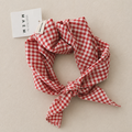 bébé & kids vichy red scarf