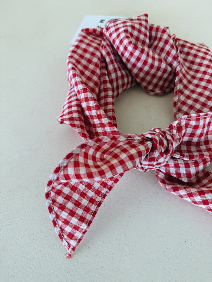 bébé & kids vichy red scarf