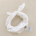 bébé & kids white flower scarf