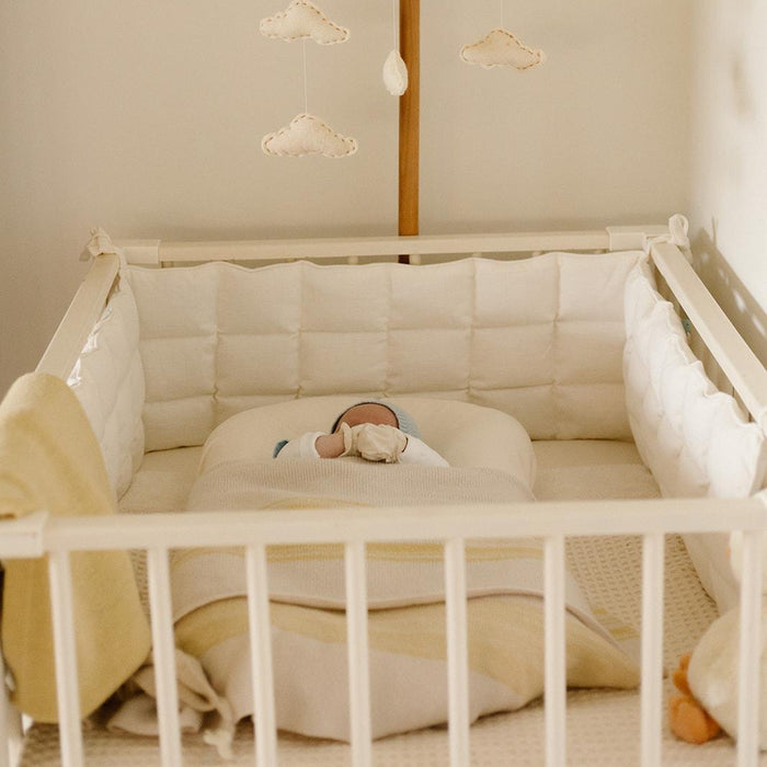 BED BUMPER - soft beige