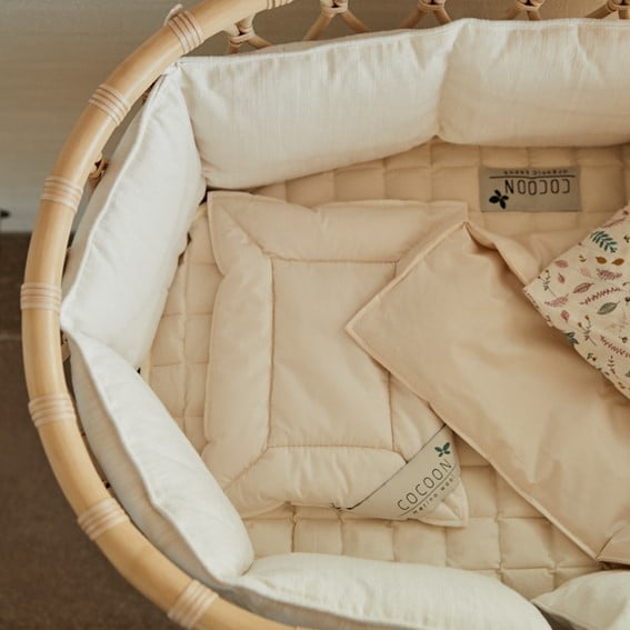 BED BUMPER - soft beige